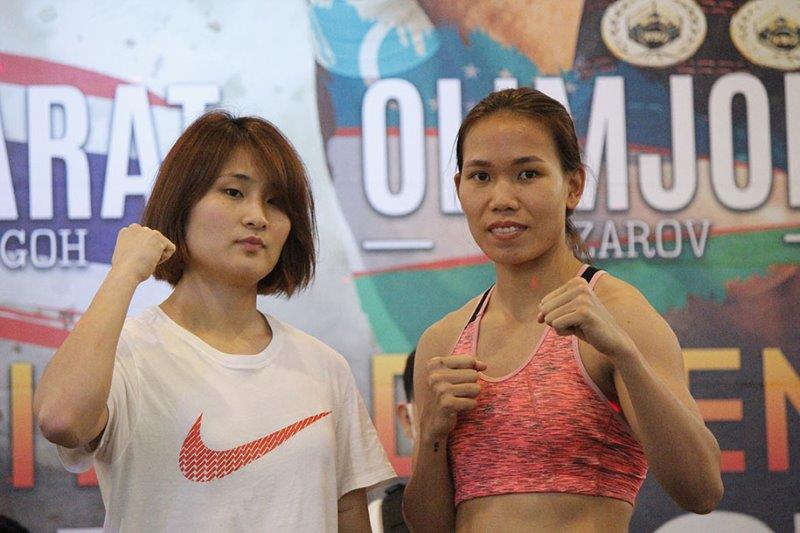 Chùm ảnh buổi cân sự kiện tranh đai WBO Châu Á Thái Bình Dương
